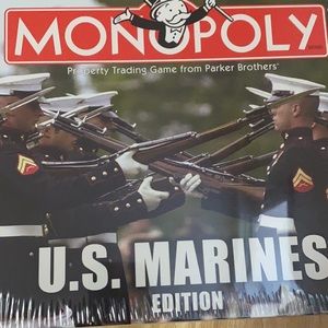 Monopoly U.S. Marines Edition. Collectors Item NWT